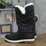 Journee Collection PIPPAH Shearling Lined Cold Weather Boots Black 10M