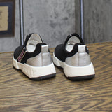 Dkny Kids Toddler Girls Maddie Stripe Slip-on Padded Sneakers Black/Pink 5T