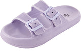 Floopi Womens Slides with Cloud Support 167cef827c5225 Grey-2 Gray 11M