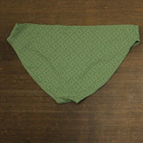 Andie Womens Low Waist Classic Bikini Swim Bottom AB530 Eucalyptus Green XL