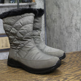 Easy Street Cuddle Winter Snow Boots with Faux Fur Lining CUDDL Black / Gray 8M