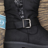 Cliffs By White Mountain Women's Mingle Mid-Shaft Boots Black / Fabric 6.5M
