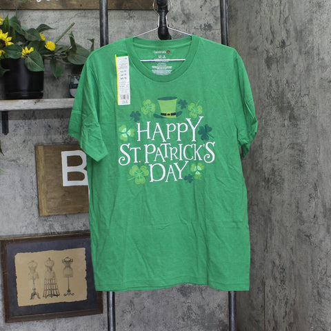Celebrate It Short Sleeve St. Patrick's Day Graphic T-Shirt Green L