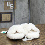 A New Day Womens Sage Slide Slippers 91315735 Cream Off White 8M