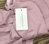 Charter Club Womens Long Sleeve Pajama Shirt Top 100189848MS Feathers Purple S