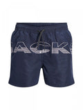 Jack & Jones Men's 3-Pc. Swim Trunks, Towel & Drawstring Beach Bag Set 12210404