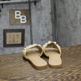 A New Day Womens Delaney Ornament Slide Sandals 93654557 Tan Brown 6.5M