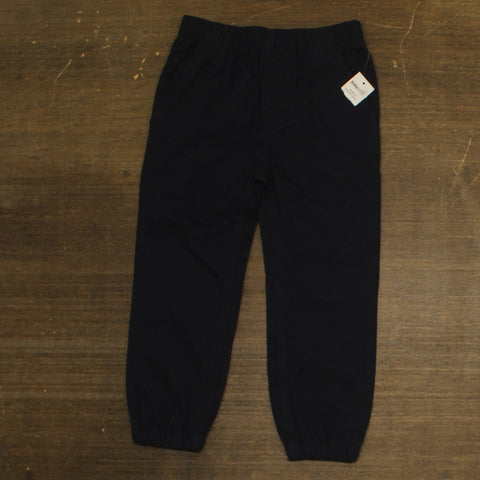 Kids Headquarters Boys Toddler Pull On Twill Pants Navy Blue 4T