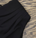 DKNY Womens Sleeveless Asymmetrical Fringe-Hem Cocktail Dress ED4JCE52 Black 8