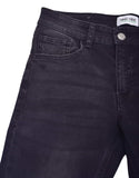 Ring Of Fire Boys Tumble Denim Skinny Jeans Carbon Black 18