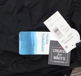 Swim Solutions Womens Black Swan Tiered-Ruffled Tankini Swim Top 806833 Black 16