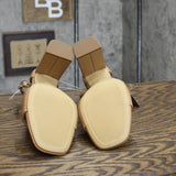 A New Day Women's Shelly Heels with Memory Foam Insole 89469634 Tan Brown 6.5M