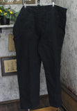 Woolrich X TGT & Tall Mid-Rise Straight Fit Cargo Twill Jeans Pants Black 54x36