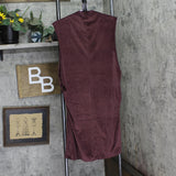 A New Day Womens Mini Velvet Ruched Dress 92085045 Burgundy Purple XXL