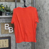 Michael by Michael Kors Logo Rhinstone Embellished Graphic T-Shirt Tee Red 1X