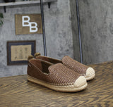 DKNY Womens Mallandra Espadrille Flats K1520470 Brown / Bronze 6M