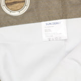 Sun Zero Light Filtering Single Grommet Curtain Panel Brown 40x84