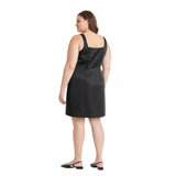 A New Day Womens Heavy Satin Mini Dress 92085154 Black 18