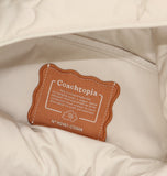 Coachtopia Loop Flat Tote with Cloud Quilting CO668 Cloud Off White