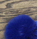 On 34th Womens Gift Boxed Rib-Knit Pom Pom Rolled Beanie MO1542501 Royal Blue