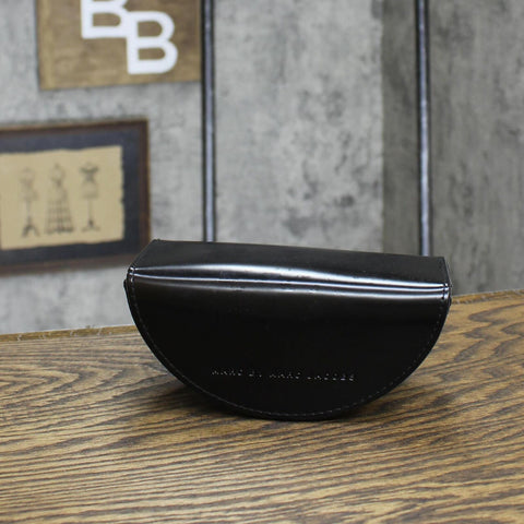 Marc by Marc Jacobs Large Sunglass Case Faux Leather Felt Interior Black