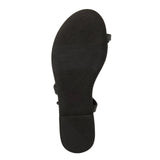 Universal Thread Womens Ivana Footbed Toe Ring Sandals 93708831 Black 10M