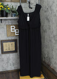 Ny Collection Womens Plus Sleeveless Empire Maxi Dress ZQID0122