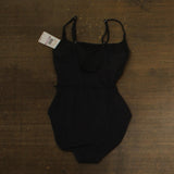 Michael Michael Kors Womens Chain Belt One-Piece Swimsuit MM06306 Black 6