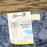 Seven7 Womens 5" Inseam Denim Weekend Shorts MY3342SL