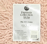 Home Weavers Fantasia Fuzzy Contour Bath Rug BFA2020PI Pink 20x20