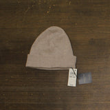 Charter Club Womens 100% Cashmere Cuffed Beanie Pearl Taupe Heather Brown