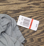 32 Degrees Womens Heat Mock-Neck Long-Sleeve Top Heather Sleet Gray XS