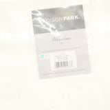 Madison Park Sheer Curtain Scarf Irina Embroidered Kitchen White 50x216