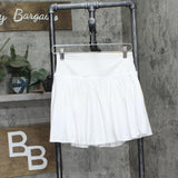 All In Motion Womens Flex Pleated Skort 84230748 White S