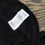 DKNY Womens Cap Sleeve Mock Neck Top P2GHOOQA Black L