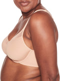 Bali One Smooth U Ultra Light Convertible Full Coverage Bra Nude Brown 38DD