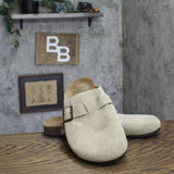 Goodfellow & Co Mens Oswald Suede Clogs 95140649 Taupe Brown 10