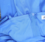 Emerald Sundae Juniors Drape-Neck Midi Dress Perry Blue M