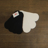 Dealworthy Women's 7 Pairs No Show Liner Socks 90275860 Black / White 4-10