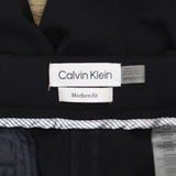 Calvin Klein Women's Modern Fit Trousers CPE3036O Navy Blue 14P