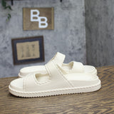 Shade & Shore Lightweight 2-Band Bay Sandals 94748311 Cream Off White 7M