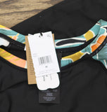 Volcom Womens Take It Easy Long Sleeve Rashguard O0322400 Multi Black M