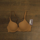 Auden Luxe Stretch Comfort Demi Bra 94266707 Caramel Brown 34B