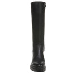 Naturalizer Orchid Lug Sole Knee High Boot I3482S1 Black Smooth 7.5M-WC