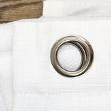 Max Blackout Grommet Blackout Single Curtain Panel Ivory Off White 50x120