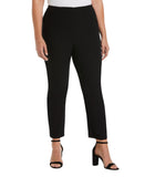 Ella Rafaella Womens Plus Size Straight Leg Pants LRBSC101R2