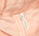 NY Collection Womens Lined Babydoll Tie Front Dress Pink PL