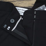 Calvin Klein Womens Highline Solid Recycled Ankle Pants CSE4841A Black 4