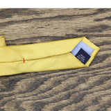 Tommy Hilfiger Men's New Herringbone Solid Skinny Tie 87991201 Yellow One Size