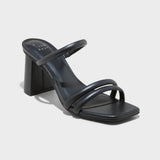 A New Day Women's Stacy Mule Heels 89530503 Black 11M